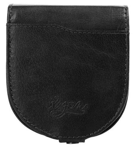 X-ZONE Geldbörse Herren, Damen 020106 schwarz - Praktisch und kompakt - Klein und leicht, ideal für Biergartenbesuche oder Reisen. Diese 100% Leder Geldbörse bietet Platz für Geldscheine, Münzen und Karten. Perfekte Größe für Jacken- und Hosentaschen!