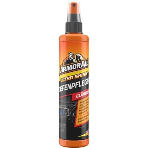 Armor All 10043L Kunststoff-Tiefenpfleger glänzend 300 ml für Vinyl, Gummi, behandeltes Leder, versiegeltes Holz u.v.m.