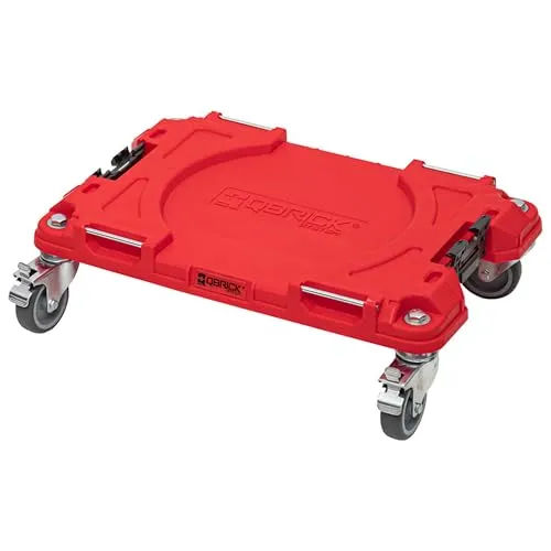 Qbrick System PRO Transport Platform RED ULTRA HD Rollbrett in rot von QBRICK SYSTEM