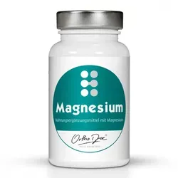 Orthodoc Magnesium Kapseln - Arzneimittel zur Unterstützung der Muskel- und Nervenfunktion, ideal für aktive Menschen und Sportler, die ihre Magnesiumzufuhr erhöhen möchten.