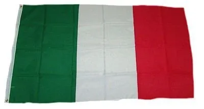 MM Italien Flagge/Fahne, wetterfest, mehrfarbig, 150 x 90 x 1 cm, 16304