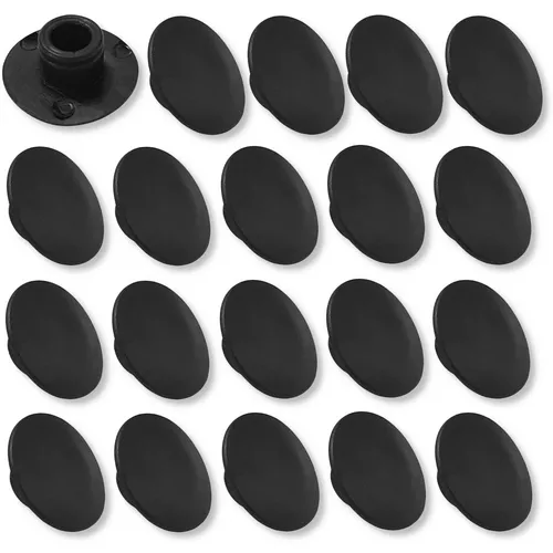 20x Abdeckkappen Schwarz M8 schraubenkappen Innensechskant Zylinderschrauben