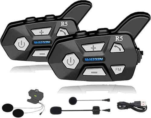 WAYXIN R5 Pro Motorrad Headset Intercom