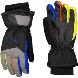 CMP Kids Twill Ski Gloves - warme Skihandschuhe für Kinder - Warme Skihandschuhe für Kinder mit 3M Thinsulate Isolation, atmungsaktiv und wasserdicht (WP 3000, MVP 3000) für optimalen Kälteschutz beim Skifahren und Spielen im Schnee.