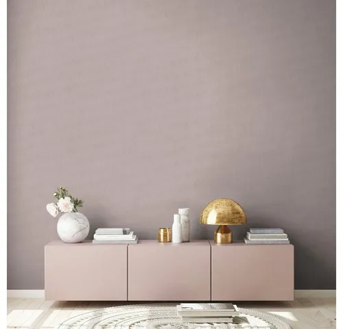 living walls Vliestapete Stories of Life Vliestapete Braun Tapete mit Leinenstruktur, leicht strukturiert, Leinenoptik, einfarbig, uni, (1 St), Unitapete für Schlafzimmer Küche und Flur Tapeten Wohnzimmer modern