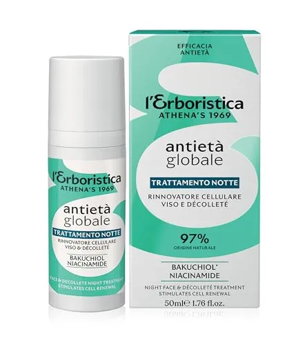 Nachtbehandlung Gesicht & DeccolLETÉ 50 ml - Globale Anti-Aging