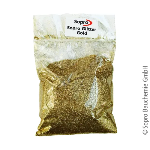 Sopro Glitter GOLD Topas Designfuge für Fugenmörtel 100 g