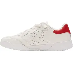 Hummel Sneaker für Herren in Weiß O24-0116608 - Sneaker mit atmungsaktivem Mesh-Obermaterial und REACH-Technologie für optimale Energierückgabe und hohen Tragekomfort bei sportlichen Aktivitäten.