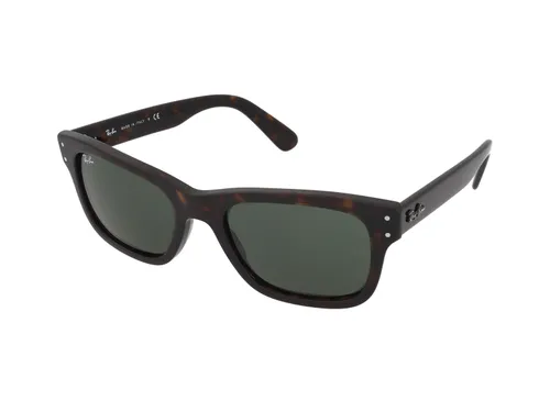 Ray-Ban RB 2283 Herren-Sonnenbrille - Quadratische Vollrandbrille in Braun - Stylische Ray-Ban Herren-Sonnenbrille mit quadratischem Design. Robustes Kunststoffgestell in edlem Braun und hochwertige G15 Gläser für optimalen UV-Schutz.