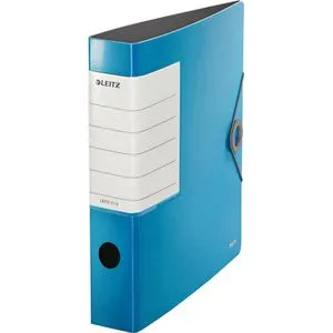 Leitz Ordner 1113-00-30 Solid, PP, A4, 6,2cm, Kunststoffordner, hellblau