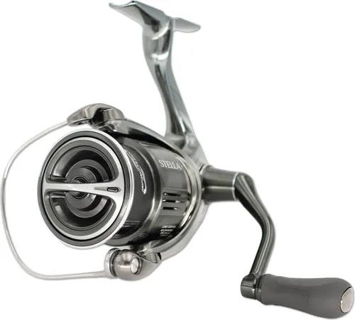 Shimano Angelrolle Stella FK 2500 HG - Premium Angelrolle für Spinnfischer, ausgestattet mit innovativen Technologien wie InfinityXross und Duracross für Höchstleistung und Langlebigkeit im Süß- und Salzwasser.