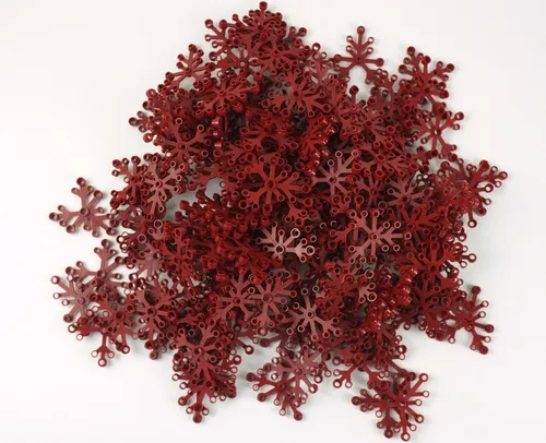 Produktbild LEGO® 6x5 Blätter Zweige Laub Pflanze Dunkelrot - 2417 NEU! Menge 25x