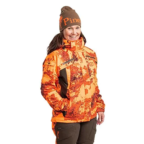 Pinewood Damen Jacke Pro Xtreme 2.0 Camou Strata Blaze, S
