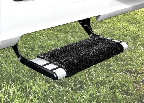 Carbest Trittstufenmatte für manuelle und elektrische Trittstufen, schwarz