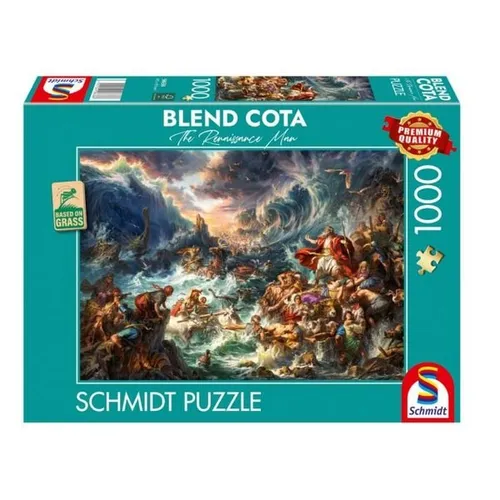 Puzzle Blend Cota: Der Weg durch das Meer 1000 Teile Schmidt Spiele