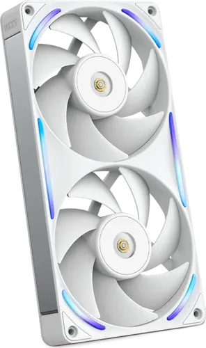 NZXT F-Serie F240X RGB Lüfter Single Weiß 240x120x30mm - Leistungsstarker 240x120x30mm RGB-Lüfter für Computer-Kühlkomponenten, bietet anpassbare Beleuchtung und sorgt für optimale Kühlung bei minimalem Geräusch.
