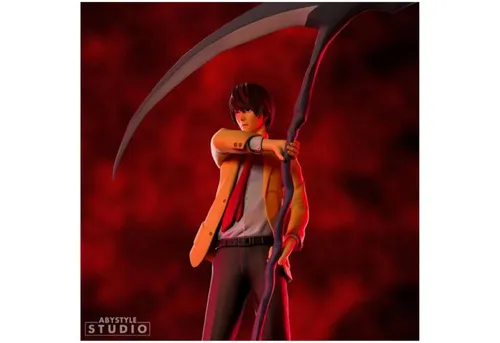 Abysse Corp Death Note Actionfigur Light 1:10 Scale - Actionfigur aus PVC, detailreich bedruckt und in Geschenkverpackung – ideal für Fans von Death Note und Sammler.