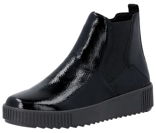 Remonte Stiefelette Kunstleder Schwarz 44