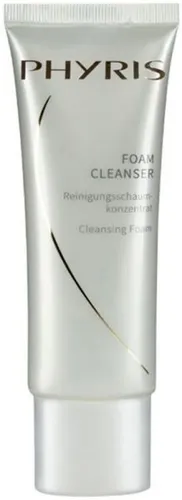 PHYRIS Cleansing PHY Foam Cleanser 75 ml - Reinigungsschaum mit sanften Jojobawachsperlen, entfernt Make-up und Schmutz gründlich, ohne die Haut auszutrocknen. Für ein frisches und klares Hautgefühl.