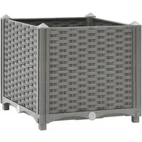 furnicato Hochbeet 40x40x38 cm – Robustes Polypropylen