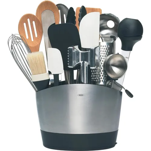 OXO Utensilienhalter aus Edelstahl, gebürstet von OXO