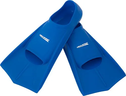 Aqua Speed HIGH TECH Kurze Trainingsflossen | Schwimmflossen | Schwimmtraining | Kurzflossen | Taucherflossen | Größen 33-48, Farbe:blau/11, Größen:41/42