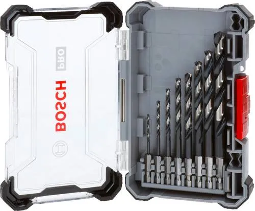Bosch Accessories 2608577146 HSS Metall-Spiralbohrer-Set 8-teilig - für präzises Bohren in Metall, extrem widerstandsfähig und universell einsetzbar