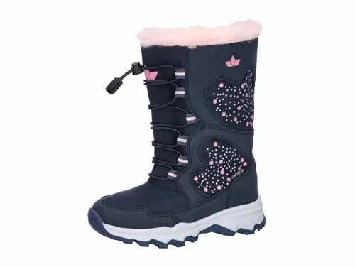 Lico Fanie Winterstiefel, Marine/Rosa, 40 EU - Stiefel für Mädchen mit Comfortex-Klimamembrane und Warmfutter, ideal für kalte Wintertage und aktive Abenteuer.