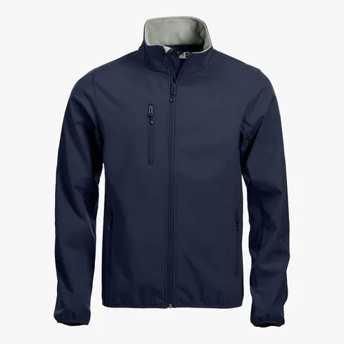 CLIQUE Herren Basic Softshelljacke - Funktionsjacke für Outdoor-Aktivitäten, wasserabweisend und winddicht, ideal für Frühling, Herbst und Winter.