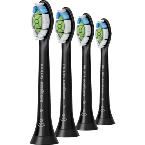 Philips Sonicare W2 Optimal White Bürsten, HX6064/11 4er Pack Schwarz