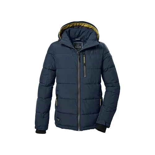 G.I.G.A. DX Herren Steppjacke - Funktionsjacke mit abzippbarer Kapuze, wasserabweisend und atmungsaktiv in dunkel stahlblau, 3XL