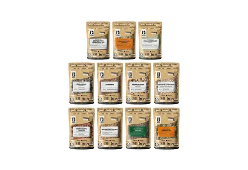 Bremer Gewürzhandel Lebensmittel-Geschenkset Genuss-Set - Back-Box Brot, 11 Tlg., 1730 g