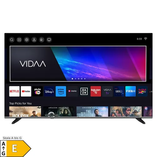 JVC LT-55VD3555 LED-Fernseher 55 Zoll 4K Ultra HD Smart-TV von JVC