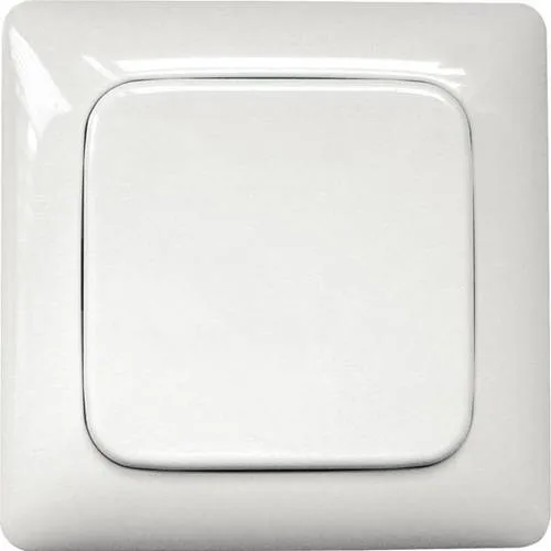 Eltako FT55R alpinweiß Funktaster - Smart Home Funktaster, batterie- und leitungslos, ideal für Jalousien, Dimmer und Schalter, mit einer Reichweite von 30 m.