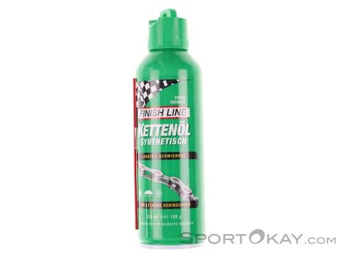 Finish Line CrossCountry Wet 240ml Kettenschmiermittel-Grün-One Size
