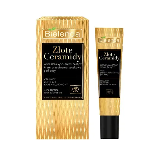 Bielenda Augencreme 15ml Anti-Falten mit Gold & Ceramiden