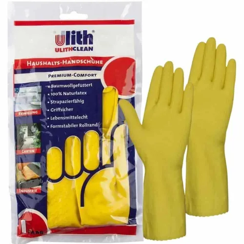 Premium-Comfort Haushaltshandschuhe gelb Größe XL/10