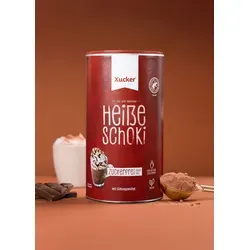 Xucker Heiße Schokolade mit Xylit , Trinkschokoladen-Pulver 800 g