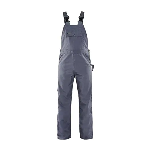 Blakläder Latzhose 2610 1800 - grau - Größe 58 - Robuste Blakläder Latzhose 2610 1800 in grau für optimale Bewegungsfreiheit. Mit verstellbarer Taille, praktischen Taschen und strapazierfähigem Material, ideal für den professionellen Einsatz.