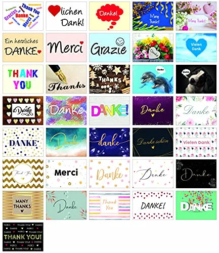 Clever Pool Dankeskarten 36 Stk.