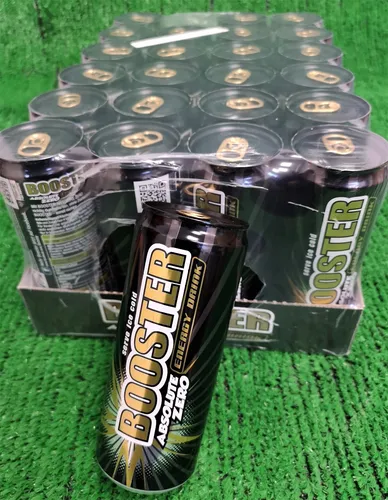 BOOSTER ABSOLUTE ZERO ENERGY DRINK 24X0,33l inkl.6€ PFAND Engergydrink 2,08€/L