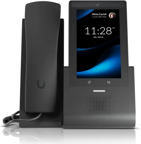 Ubiquiti G3 Touch Pro VoIP-Telefon - anthrazit - Handys ohne Vertrag, modernes VoIP-Telefon mit Touchscreen für intuitive Bedienung und hochwertige Sprachqualität.