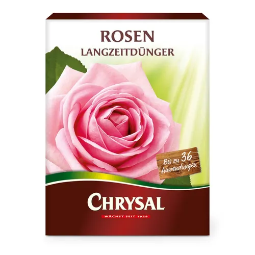 Chrysal Langzeitdünger für Rosen - 900 g Sofortwirkung Feststoffdünger ergiebig
