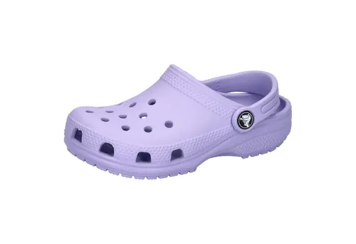 Crocs Unisex Kinder Classic Clog K Clog, Mystic Purple, 30/31 EU - Clogs für Jungen, leicht und wasserfreundlich, ideal für Spiel und Spaß im Freien, mit kippbarem Fersenriemen für sicheren Halt.