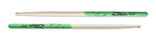 ZILDJIAN Maple Super 7A Green Dip Drumstick