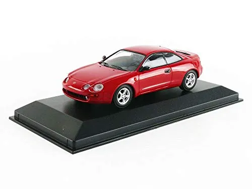 Minichamps 940166621 Maxichamps 1:43 Toyota Celica Ss-Ii Coupe-1994-Rot Sammlerstück Miniaturauto, rot