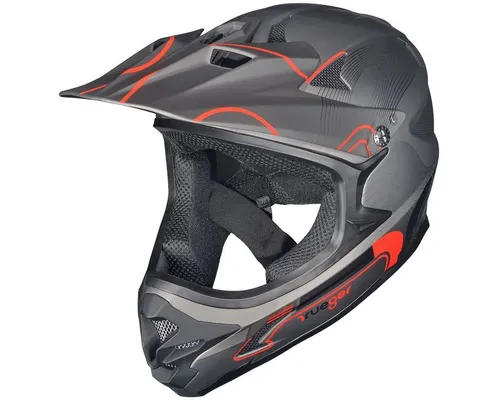 rueger-helmets Kinderhelm RXD-9001 - Antrazit M, Downhill & BMX Helm - Fahrradhelme mit hohem Sicherheitsfaktor und leichtem Design. Der RXD-9001 bietet optimale Belüftung, ist EN 1078 zertifiziert und ermöglicht Bluetooth-Integration für zusätzlichen Komfort.