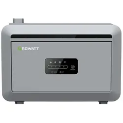Growatt NEXA 2000 Balkonkraftwerk Speicher 2048Wh - Einfach zu installieren und sofort betriebsbereit. Dieses wetterfeste System mit 800W Notstrom versorgt wichtige Geräte zuverlässig, selbst bei Stromausfällen.