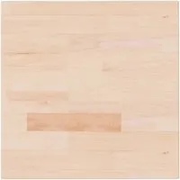 vidaXL Quadratische Tischplatte aus massivem Eichenholz 40x40cm - Esszimmertisch aus unbehandeltem Eichenholz, ideal zum Aufpeppen deiner Einrichtung mit rustikalem Charme und vielseitigen Nutzungsmöglichkeiten.