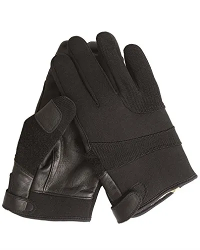 Fingerhandschuhe Neopren/Aramid schwarz